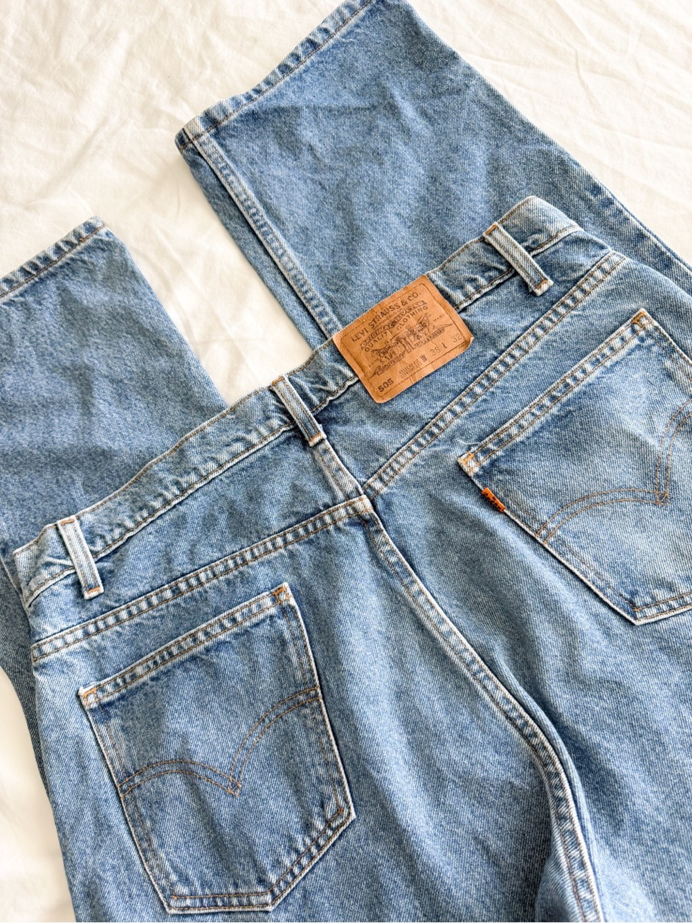 Vintage 505 Orange Tab Medium Wash Levi’s